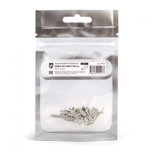 Наконечник штыревой неизол. НШВ 0.75-8 КВТ 79476 79476