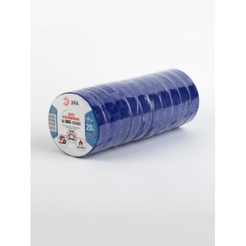 Изолента ПВХ 19ммх20м син. ЭРА C0036539 C0036539