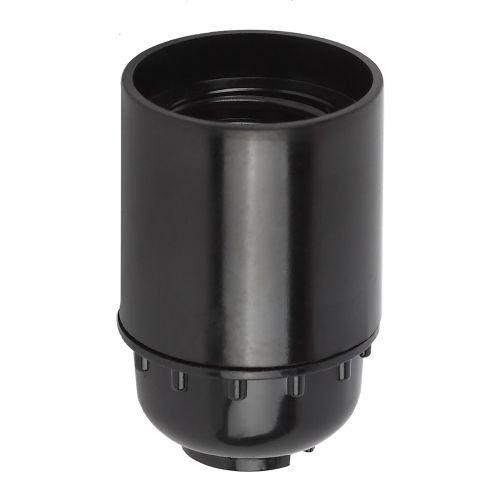 Патрон E27 подвесной бакелит черн. (х50) (50/200/14000) Эра Б0044085 Б0044085