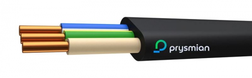 Кабель ВВГ-Пнг(А) 3х4 Ч (бухта) 0.66кВ (м) РЭК-PRYSMIAN 1403060101 1403060101