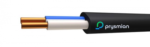 Кабель ВВГ-Пнг(А)-LS 2х2.5 ОК (N) 0.66кВ (бухта) (м) РЭК-PRYSMIAN 1602050101 1602050101