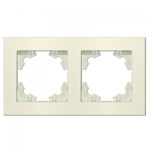 Рамка 2-м Афина универс. сл. кость (ivory) Universal A0044-I A0044-I