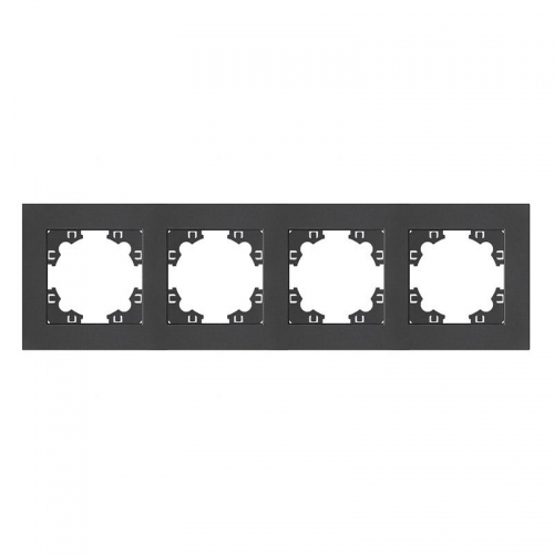 Рамка 4-м Афина универс. графит Universal A0046-Gr A0046-Gr