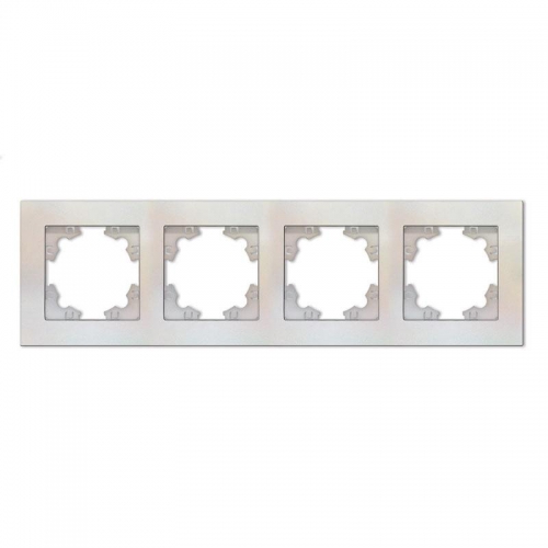 Рамка 4-м Афина универс. жемчуг Universal A0046-OBr A0046-OBr