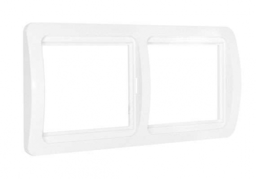 Рамка 2-м Валери горизонт. бел. UNIVersal ВР002Г ВР002Г