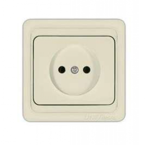 Розетка 1-м СП Валери 16А сл. кость UNIVersal Б-В0022 Б-В0022