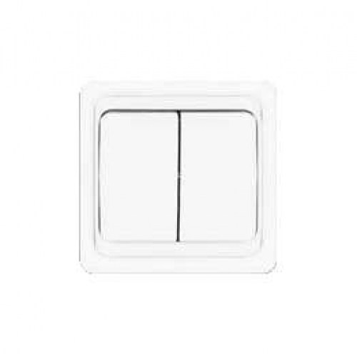 Выключатель 2-кл. СП Валери 10А IP20 бел. UNIVersal В0023 В0023