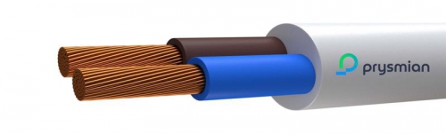 Провод ШВВП 2х0.5 Б (бухта) (м) РЭК-PRYSMIAN 0202010201 202010201