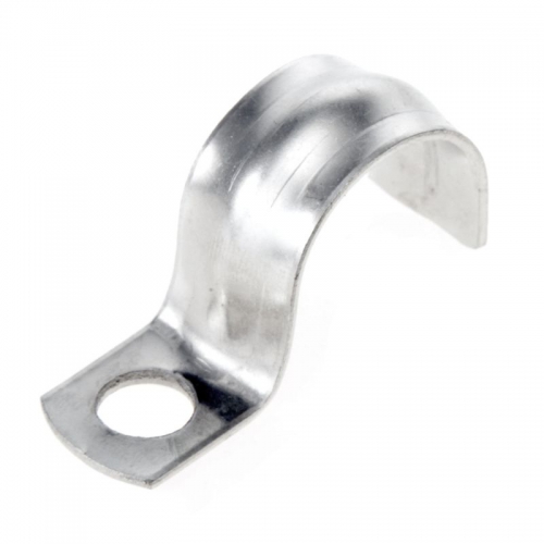 Скоба крепежная однолапковая СМО d16-17мм отверст. d6.5мм метал. (уп.100шт) Промрукав PR08.3742 PR08.3742