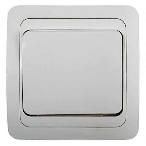 Выключатель 1-кл. СП Classico 2021 10А IP20 бел. ASD / IN HOME 4680005959846 4680005959846