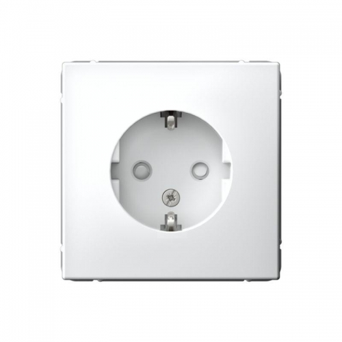 Розетка ArtGallery 16А с заземл. защ. шторки механизм бел. SE GAL000145 GAL000145