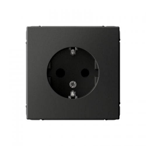 Розетка ArtGallery 16А с заземл. защ. шторки механизм базальт SE GAL001445 GAL001445