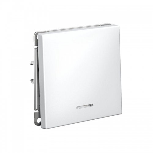 Выключатель 1-кл. ArtGallery (сх. 1а) 10AX с подсветкой механизм бел. SE GAL000113 GAL000113