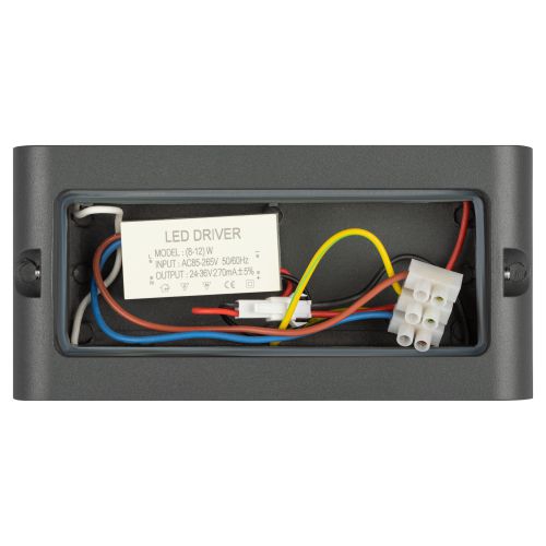 Светильник светодиодный WL41 GR 10Вт 3500К для интерьера/фасадов IP54 сер. Эра Б0054418 Б0054418