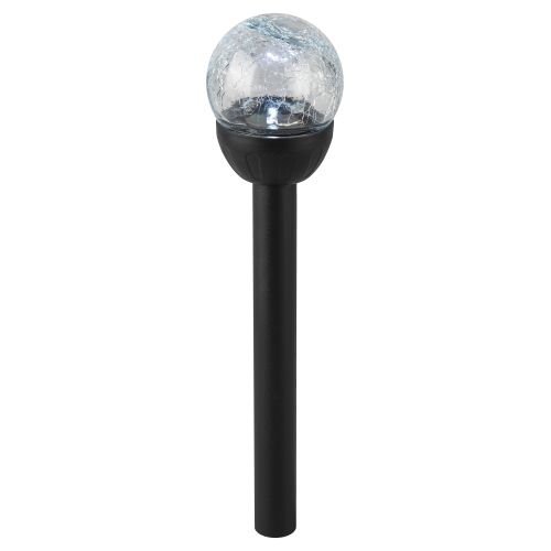 Светильник садовый Капля холодный белый высота 33см 1LED на солнечной батарее Эра Б0062363 Б0062363