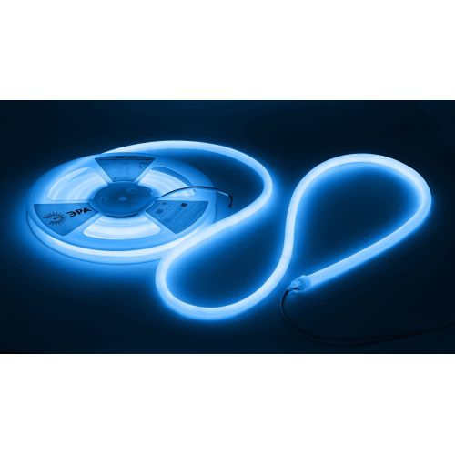 Лента светодиодная LS2835-9.6-120-24-B-IP68-5м 24В термостойкая для бани син. (в комплекте: 2 заглушки; 10 крепежей)(уп.5м) Эра Б0062350 Б0062350