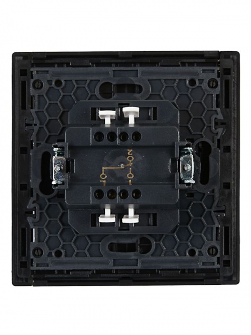 Выключатель проходной 1-кл. СП FORTE&PIANO 10А FP103 черн. IEK FP-V12-0-10-1-K02 FP-V12-0-10-1-K02