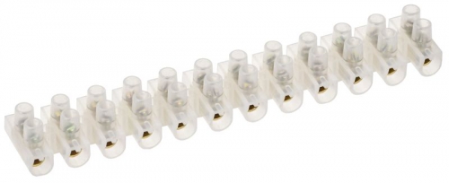 Клеммная колодка ЗВИ-10 12х6мм ПВХ ИЭК UZV3-010-06 UZV3-010-06