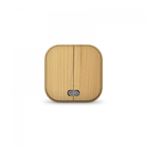 Выключатель 2-кл. 1п ОП 10А IP20 с подсветкой сосна IONICH 1437 1437