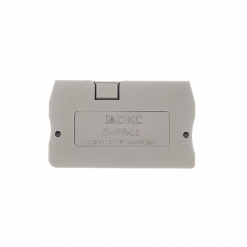 Изолятор торцевой для клемм VPR-2.5 DKC D-VPR-2.5 D-VPR-2.5