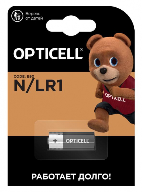 Элемент питания алкалиновый N/LR1 1.5В (блист.1шт) Specialty Opticell 5070003 5070003