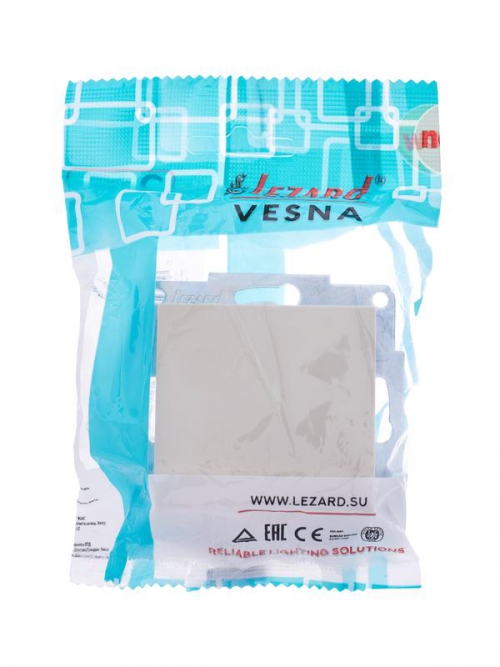 Выключатель 1-кл. СП Vesna механизм крем. LEZARD 742-0388-100 742-0388-100