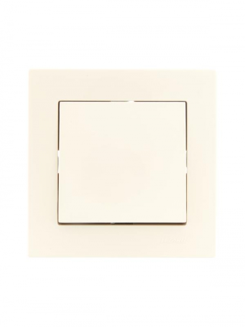 Рамка 1-местн. горизонт. VESNA кремов. LEZARD 742-0300-146 742-0300-146