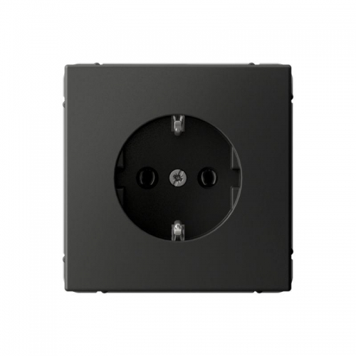 Розетка ArtGallery 16А с заземл. быстрозажим. клем. механизм базальт SE GAL001443S GAL001443S