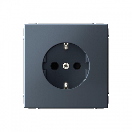 Розетка ArtGallery 16А с заземл. со шторками быстрозажим. клем. механизм грифель SE GAL000745S GAL000745S
