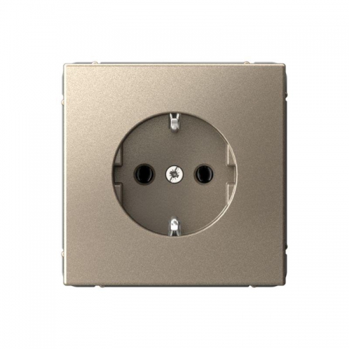 Розетка ArtGallery 16А с заземл. быстрозажим. клем. механизм шампань SE GAL000543S GAL000543S