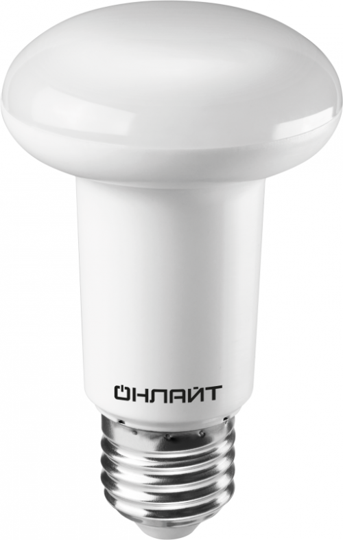 Лампа светодиодная 61 143 OLL-R63-8-230-6.5K-E27 8Вт ОНЛАЙТ 61143 61143