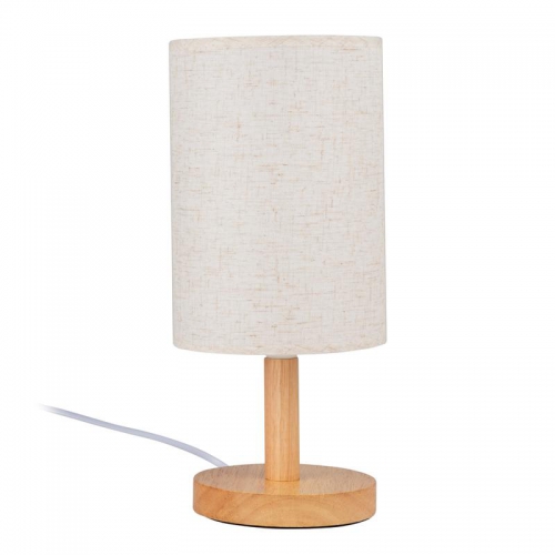 Светильник настольный JH1-01-iv 1х60Вт E27 (основа: натуральное дерево) IP20 JazzWay 5058231 5058231