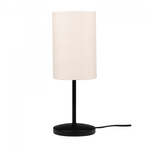 Светильник настольный JH3-01-iv E14 IP20 110х110х310мм метал.; ткань; PVC-пластик беж. JazzWay 5062351 5062351