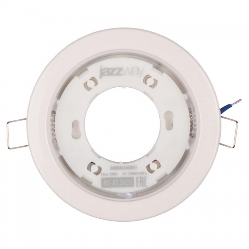 Светильник PGX53 10639.1 106х39мм под лампу GX53 до 20Вт встраив. бел. (пакет) JazzWay 5067080 5067080