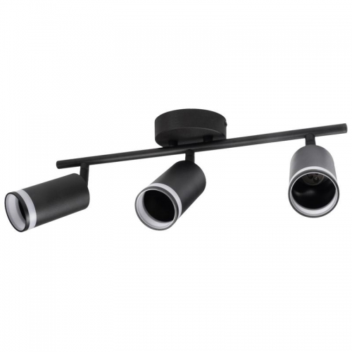 Светильник PCL-0103 3xGU10 IP20 230В BL настен./потолочн. декор. под лампу JazzWay 5066427 5066427