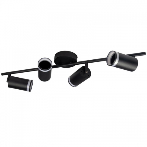 Светильник PCL-0104 4xGU10 IP20 230В BL настен./потолочн. декор. под лампу JazzWay 5066465 5066465