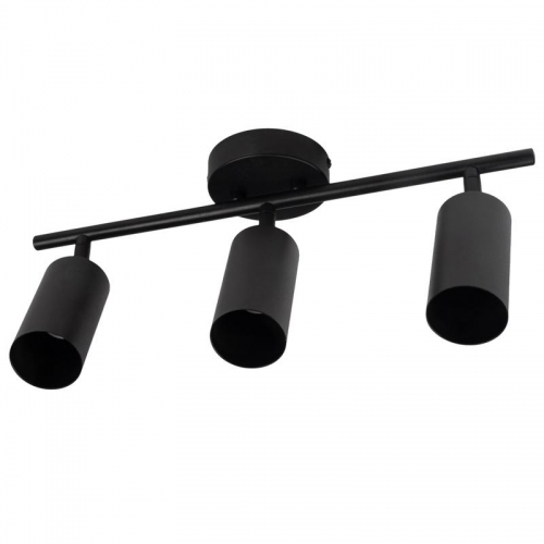 Светильник PCL-0403 3xGU10 IP20 230В BL настен./потолочн. декор. под лампу JazzWay 5066649 5066649