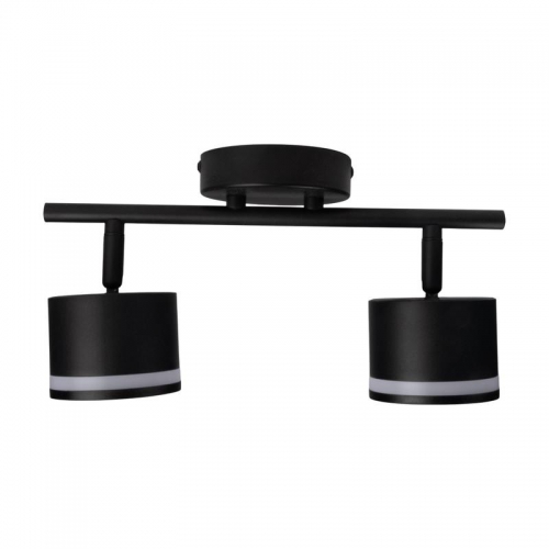 Светильник PCL-0702 max 20Вт (каждая лампа) 2xGX53 IP20 230В BL настен./потолочн. декор. под лампу JazzWay 5066809 5066809