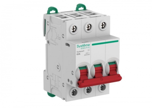 Выключатель нагрузки 3п 63А ВН Systeme9 400В SE S9S40363 S9S40363