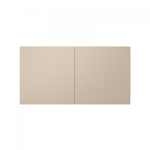 Розетка 2-м. AtlasDesign 16А с заземл. со шторками со сдвиж. крышкой в сборе песочн. SE ATN001228 ATN001228