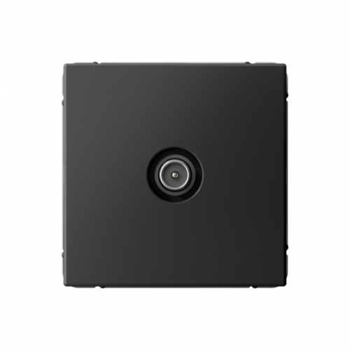 Розетка телевизионная оконечная TV ArtGallery 1дБ механизм базальт SE GAL001491 GAL001491