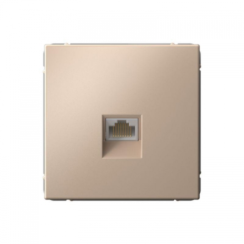 Розетка компьютерная ArtGallery RJ45 кат.6A механизм песочн. SE GAL001286 GAL001286