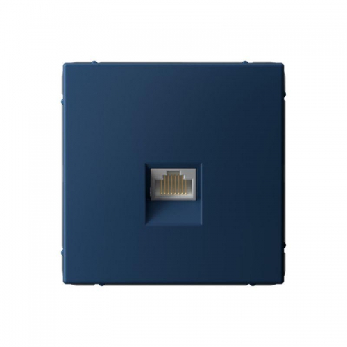 Розетка компьютерная ArtGallery RJ45 кат.6A механизм аквамарин SE GAL001186 GAL001186