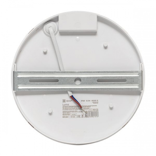 Светильник светодиодный ЖКХ круг ДПО-2400 12Вт 4000К IP65 с микроволновым датчиком движения PROxima EKF BKL-2400DM-R-12-4000 BKL-2400DM-R-12-4000