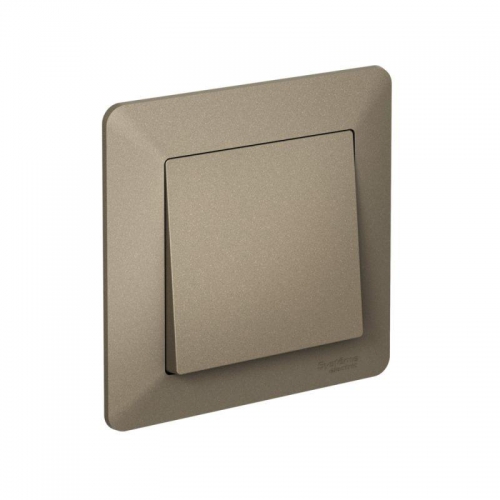 Рамка 1-м AtlasDesign Air шампань/дым. черн. SE ATN220501 ATN220501