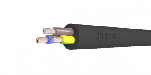 Кабель КГ-ХЛ 3х4 (PE N) 220/380В-3 (м) Цветлит 00-00142688 00-00142688