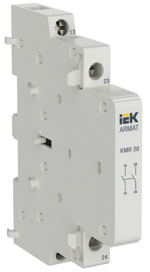Контакт дополнительный для KMR 2НО ARMAT IEK AR-AUX-SCR-20-240-415 AR-AUX-SCR-20-240-415