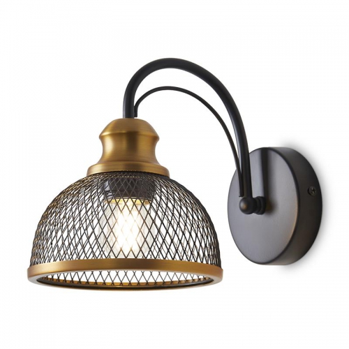 Светильник Caz 1х60Вт E27 IP20 бра настен. Freya FR5527WL-01BBZ FR5527WL-01BBZ