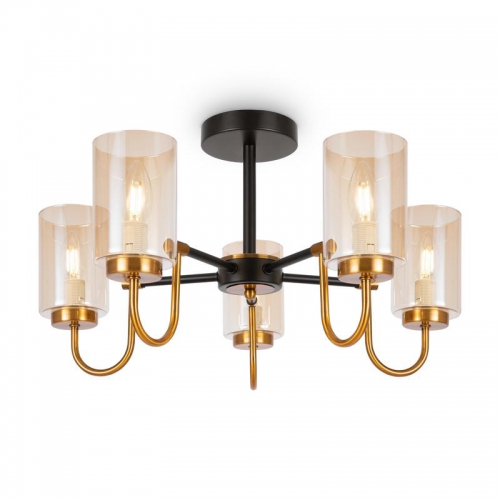 Светильник Jewel 40Вт E14х5 IP20 потолочн. Freya FR5321CL-05BZ FR5321CL-05BZ