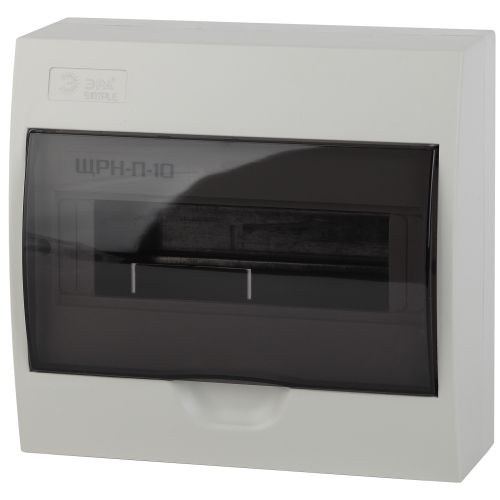 Бокс ЩРН-П-10 мод. навесной пластик IP41 SIMPLE NO-box_simple-plastic_10_surface ЭРА Б0041524 Б0041524